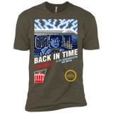 T-Shirts Military Green / X-Small Back In Time Men's Premium T-Shirt