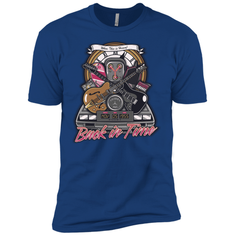 T-Shirts Royal / X-Small Back in time Men's Premium T-Shirt