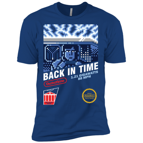 T-Shirts Royal / X-Small Back In Time Men's Premium T-Shirt