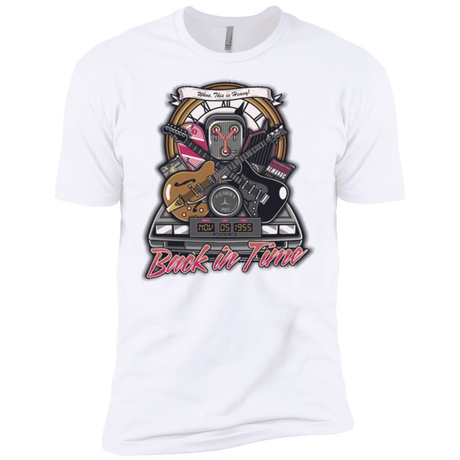 T-Shirts White / X-Small Back in time Men's Premium T-Shirt