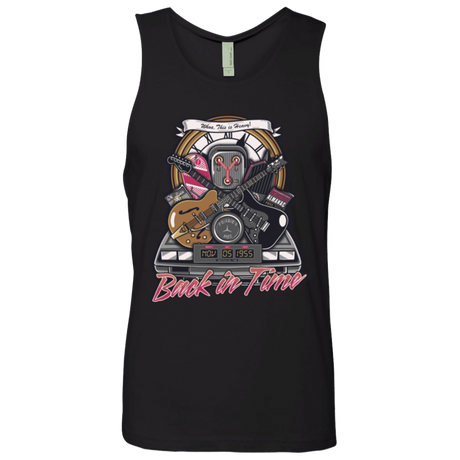 T-Shirts Black / Small Back in time Men's Premium Tank Top