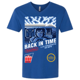 T-Shirts Royal / X-Small Back In Time Men's Premium V-Neck