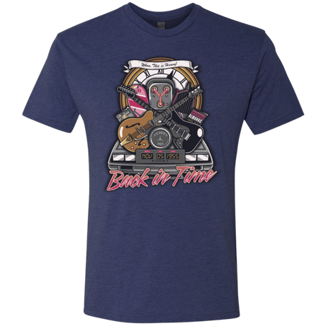 T-Shirts Vintage Navy / Small Back in time Men's Triblend T-Shirt
