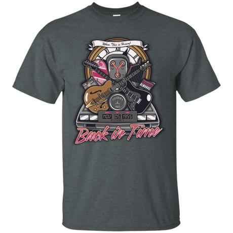 T-Shirts Dark Heather / Small Back in time T-Shirt