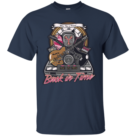 T-Shirts Navy / Small Back in time T-Shirt