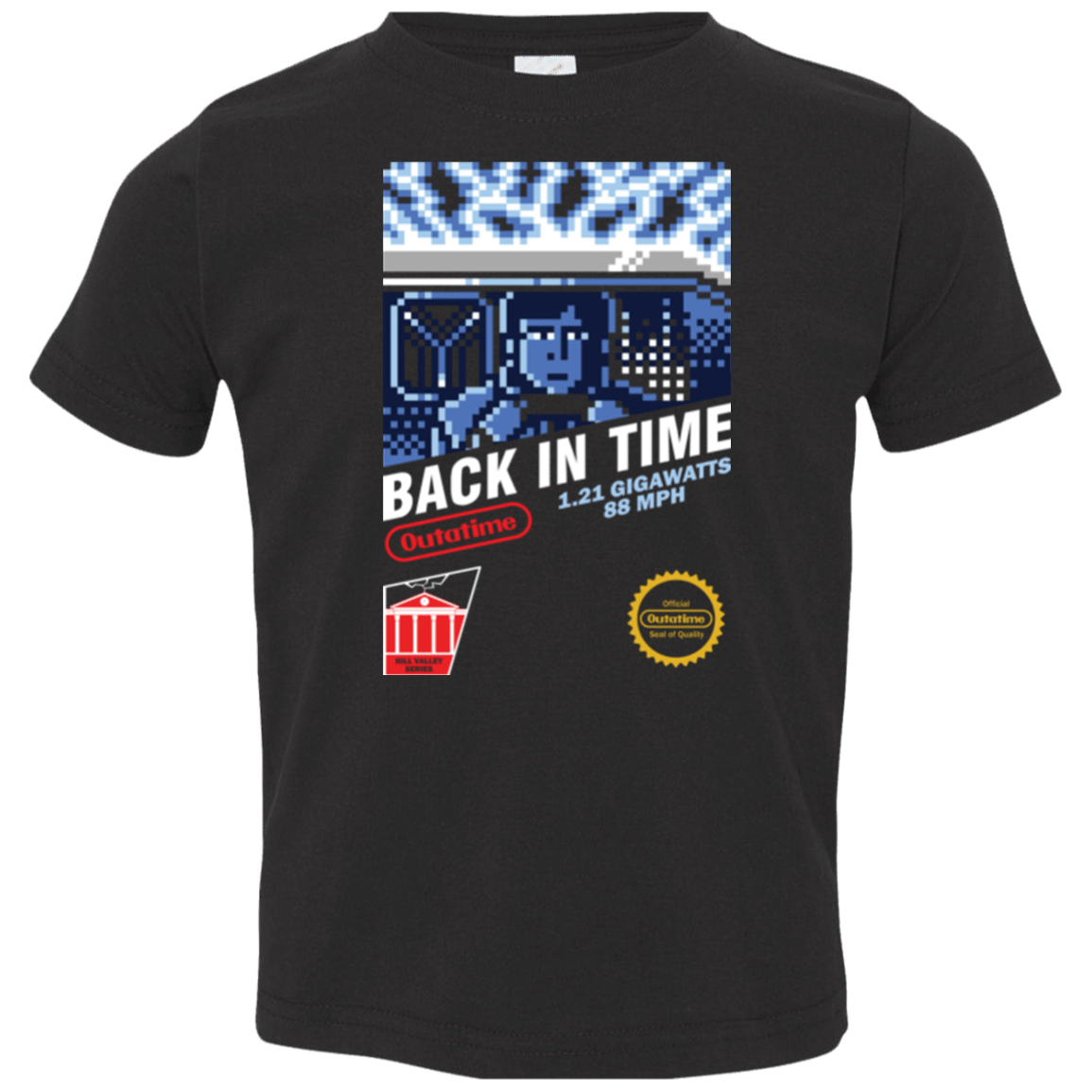 T-Shirts Black / 2T Back In Time Toddler Premium T-Shirt