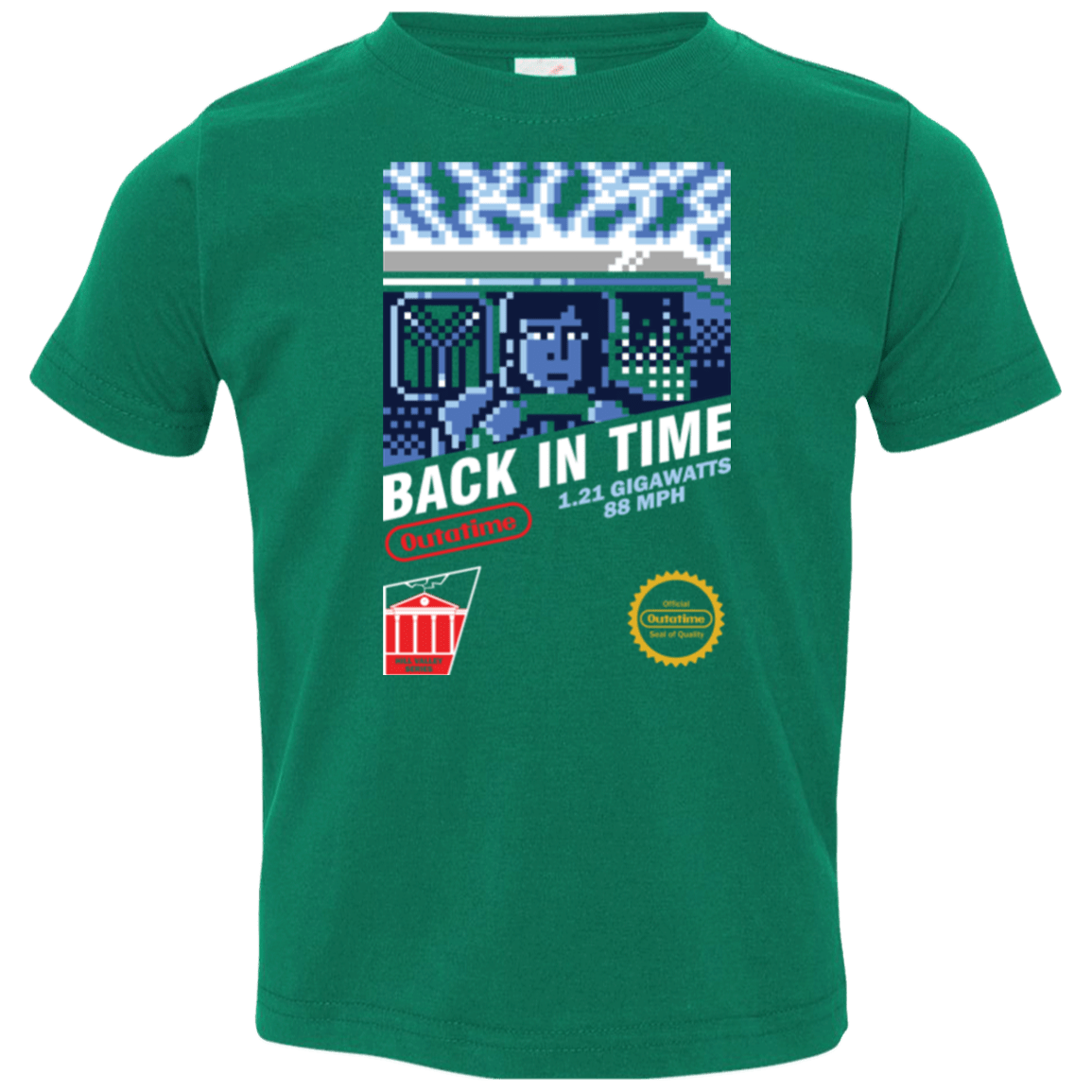 T-Shirts Kelly / 2T Back In Time Toddler Premium T-Shirt