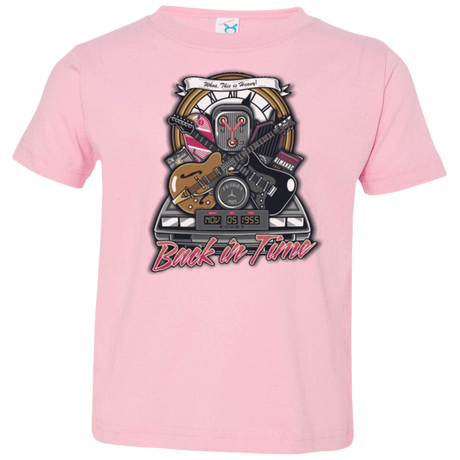 T-Shirts Pink / 2T Back in time Toddler Premium T-Shirt