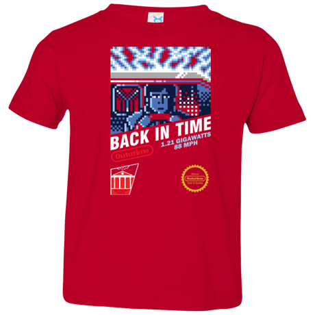 T-Shirts Red / 2T Back In Time Toddler Premium T-Shirt