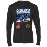 T-Shirts Vintage Black / X-Small Back In Time Triblend Long Sleeve Hoodie Tee