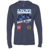 T-Shirts Vintage Navy / X-Small Back In Time Triblend Long Sleeve Hoodie Tee
