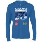 T-Shirts Vintage Royal / X-Small Back In Time Triblend Long Sleeve Hoodie Tee