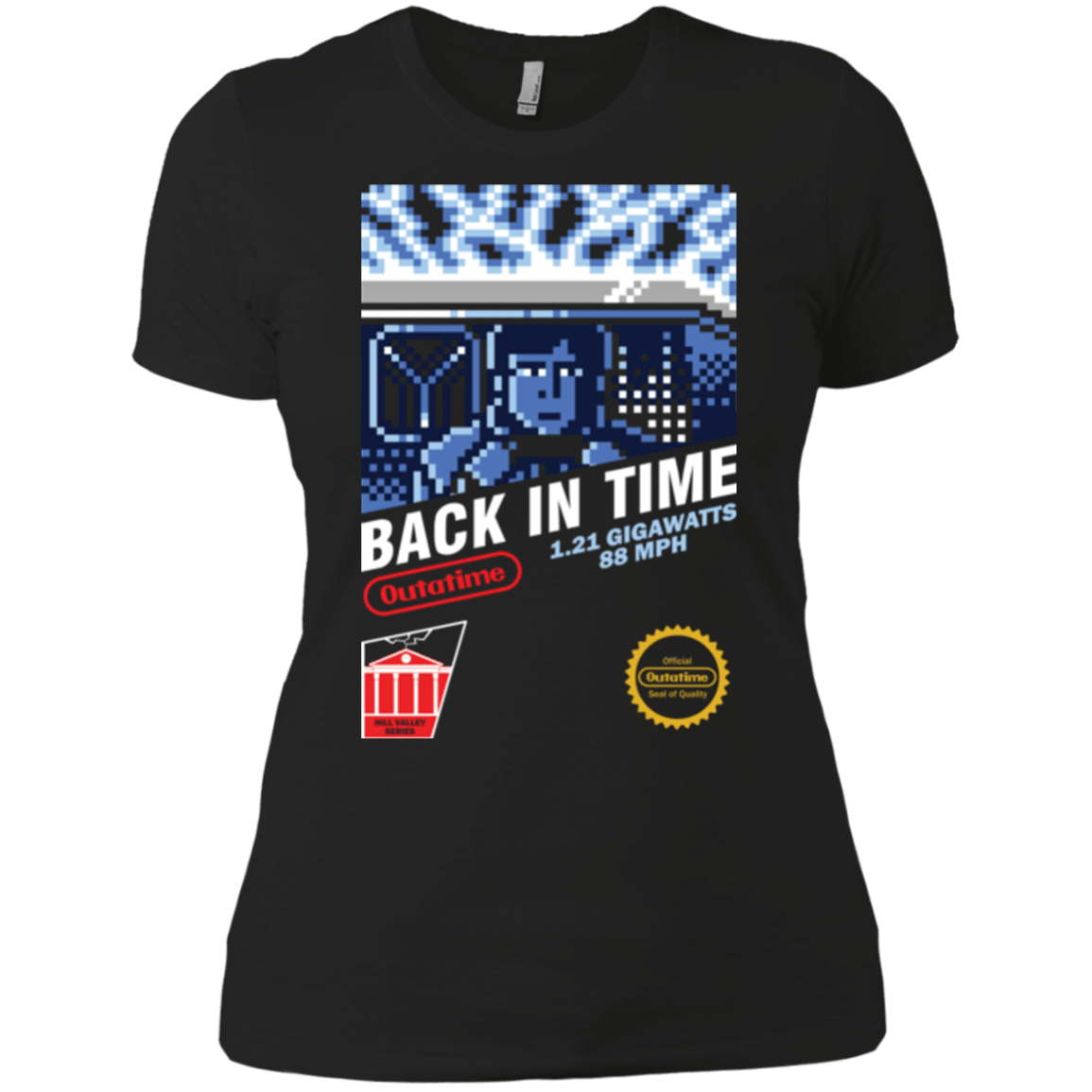 T-Shirts Black / X-Small Back In Time Women's Premium T-Shirt