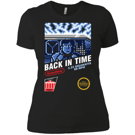 T-Shirts Black / X-Small Back In Time Women's Premium T-Shirt