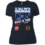 T-Shirts Midnight Navy / X-Small Back In Time Women's Premium T-Shirt