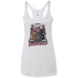 T-Shirts Heather White / X-Small Back in time Women's Triblend Racerback Tank