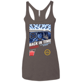 T-Shirts Macchiato / X-Small Back In Time Women's Triblend Racerback Tank