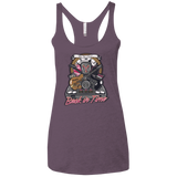 T-Shirts Vintage Purple / X-Small Back in time Women's Triblend Racerback Tank
