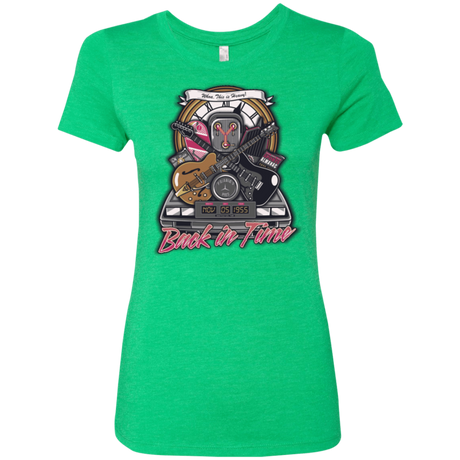 T-Shirts Envy / Small Back in time Women's Triblend T-Shirt