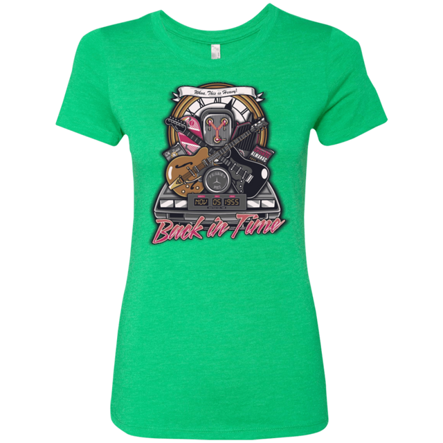 T-Shirts Envy / Small Back in time Women's Triblend T-Shirt