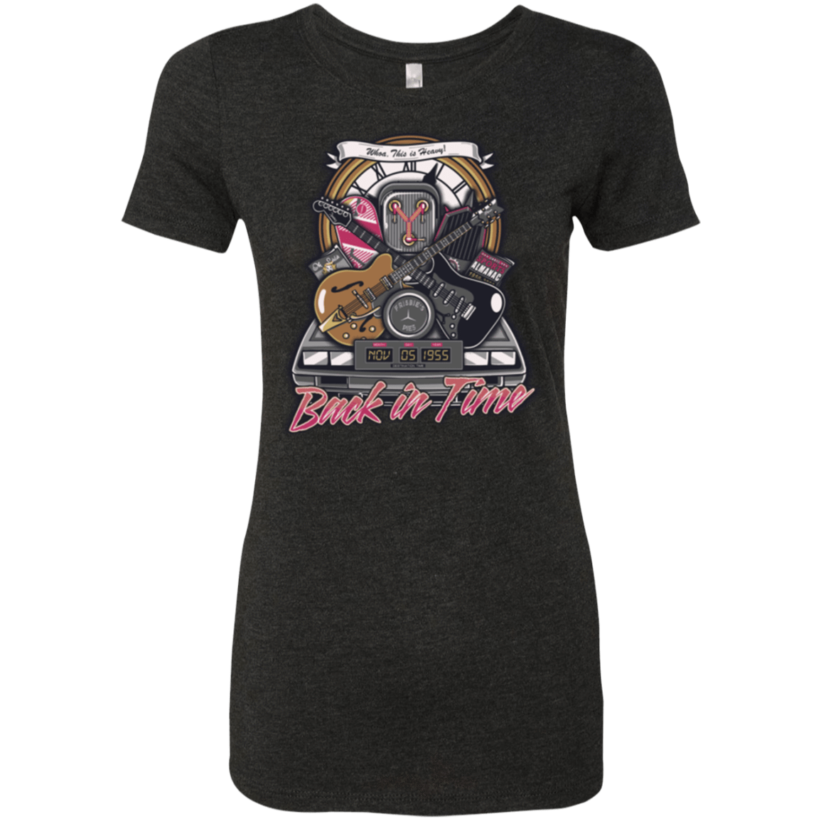 T-Shirts Vintage Black / Small Back in time Women's Triblend T-Shirt