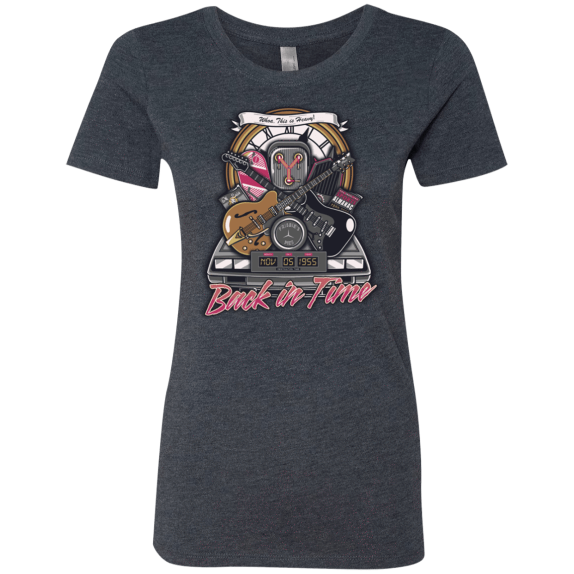 T-Shirts Vintage Navy / Small Back in time Women's Triblend T-Shirt