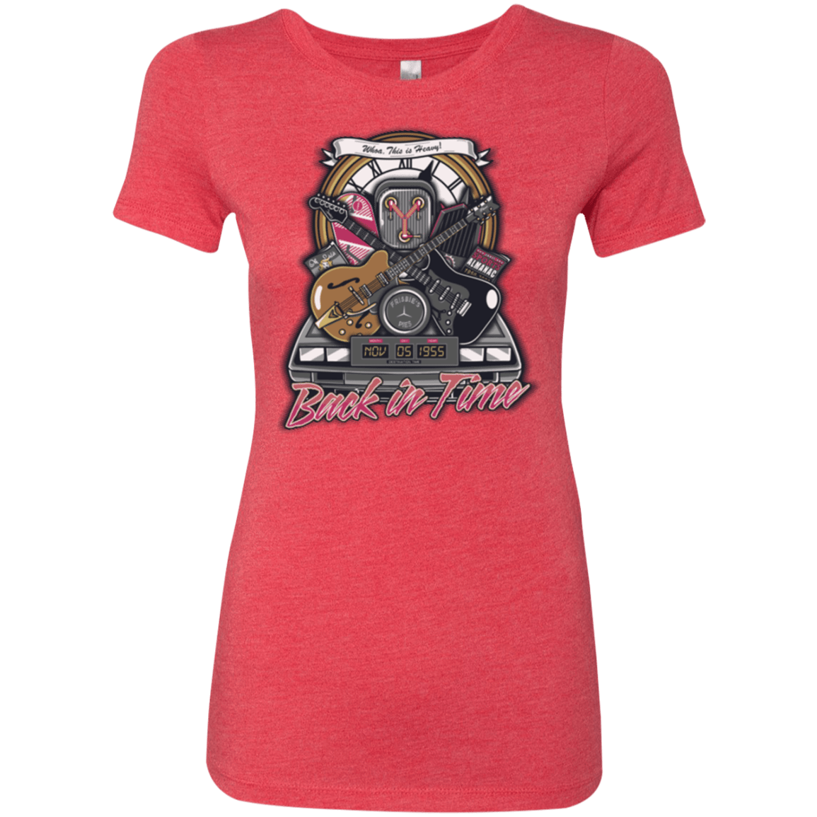 T-Shirts Vintage Red / Small Back in time Women's Triblend T-Shirt