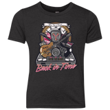 T-Shirts Vintage Black / YXS Back in time Youth Triblend T-Shirt