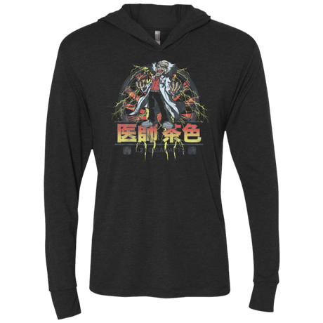 T-Shirts Vintage Black / X-Small Back to Japan Triblend Long Sleeve Hoodie Tee