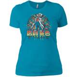 T-Shirts Turquoise / X-Small Back to Japan Women's Premium T-Shirt