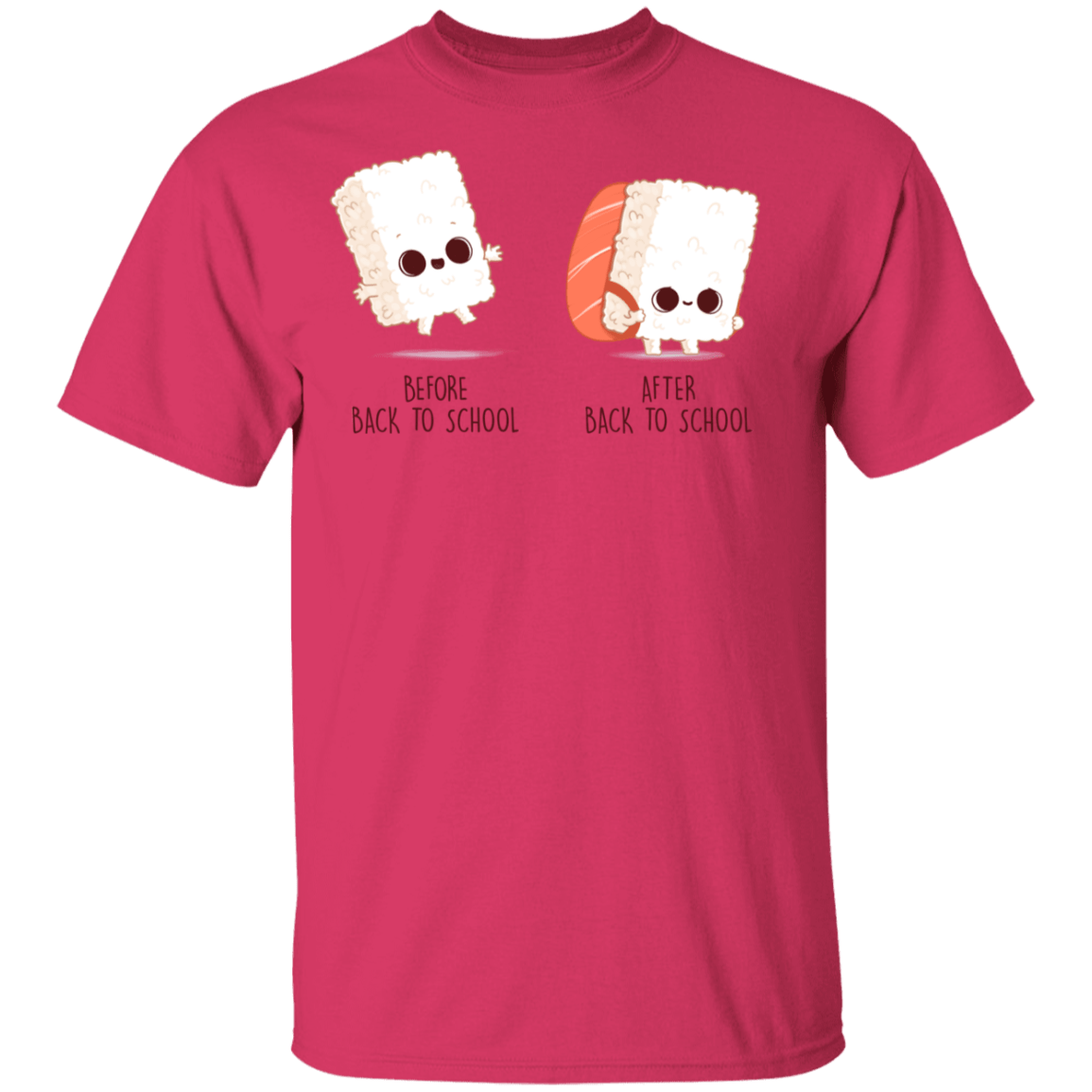 T-Shirts Heliconia / YXS Back To School Sushi Youth T-Shirt