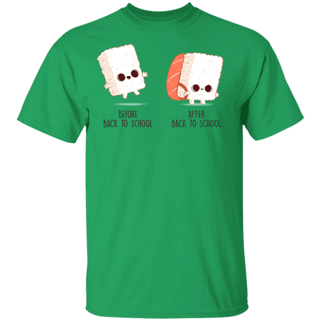 T-Shirts Irish Green / YXS Back To School Sushi Youth T-Shirt