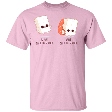 T-Shirts Light Pink / YXS Back To School Sushi Youth T-Shirt
