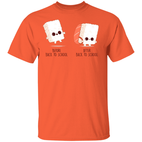 T-Shirts Orange / YXS Back To School Sushi Youth T-Shirt