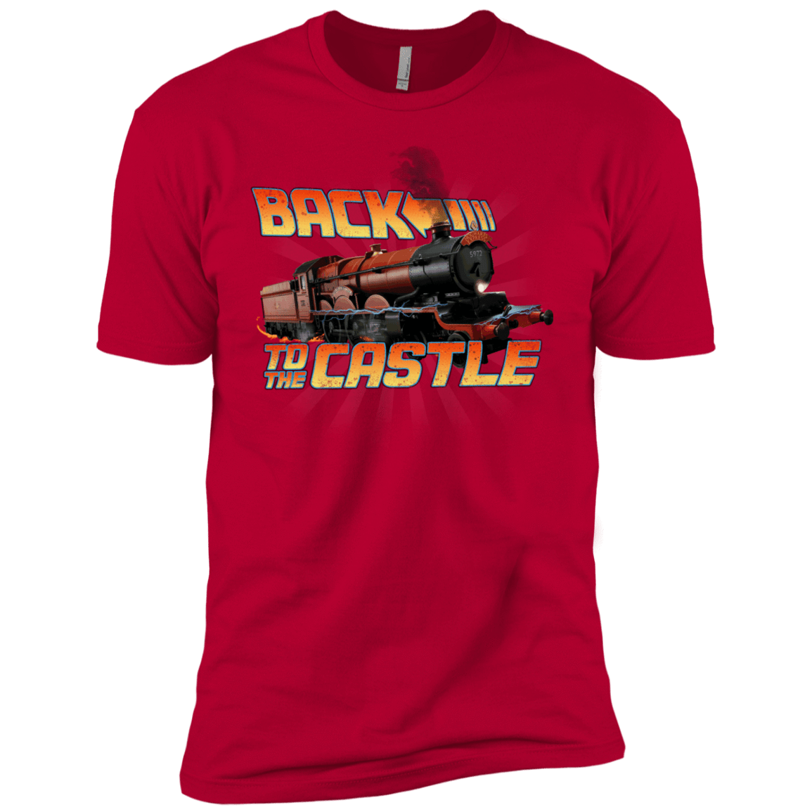 T-Shirts Red / YXS Back to the Castle Boys Premium T-Shirt