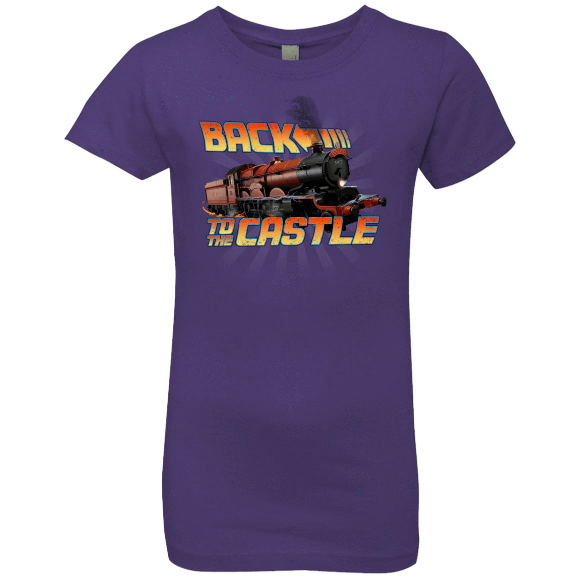 T-Shirts Purple Rush / YXS Back to the Castle Girls Premium T-Shirt