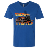 T-Shirts Royal / X-Small Back to the Castle Men's Premium V-Neck