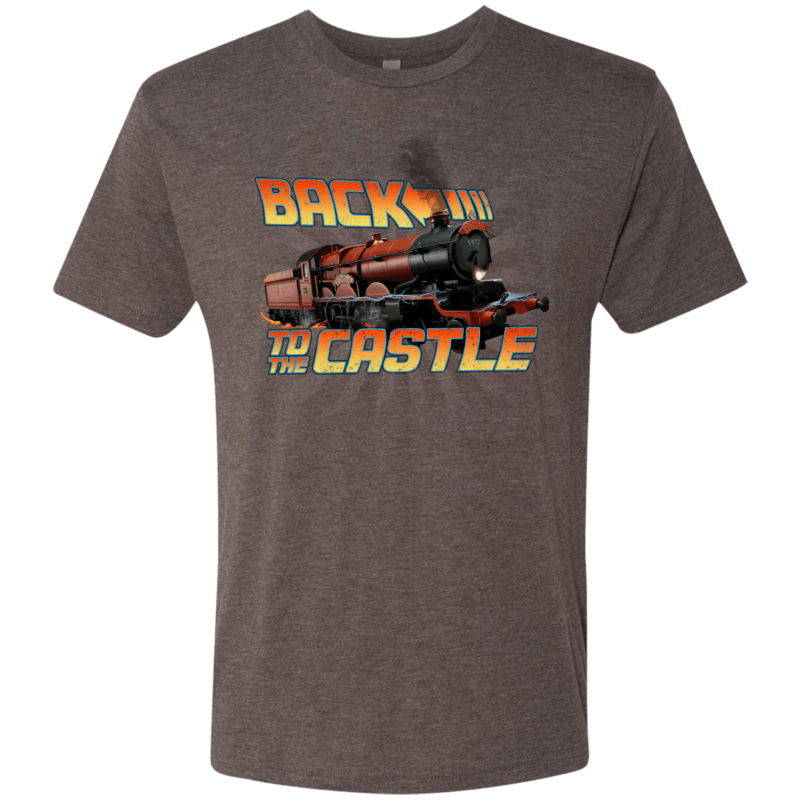 T-Shirts Macchiato / Small Back to the Castle Men's Triblend T-Shirt