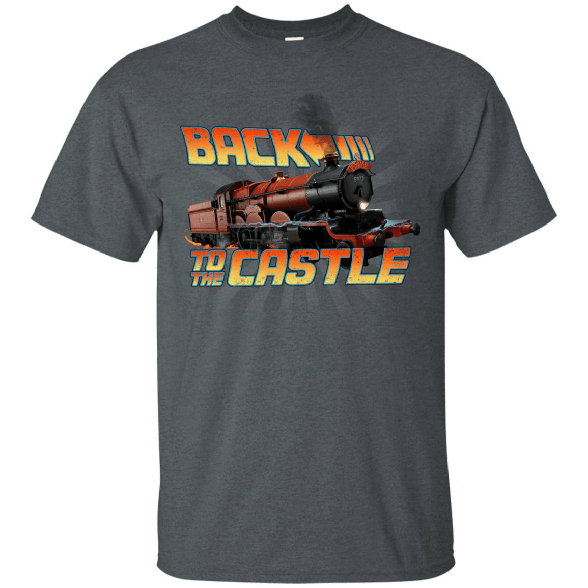 T-Shirts Dark Heather / Small Back to the Castle T-Shirt