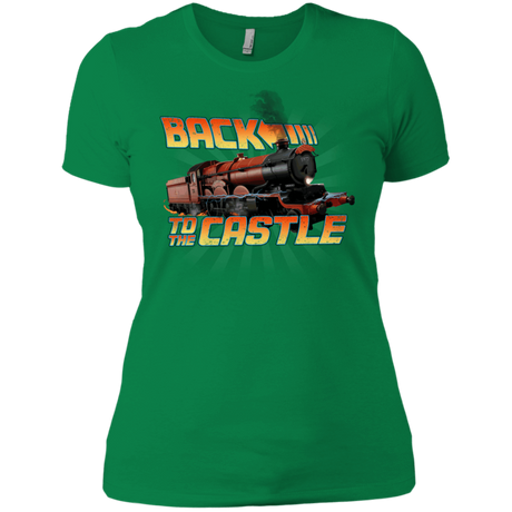 T-Shirts Kelly Green / X-Small Back to the Castle Women's Premium T-Shirt