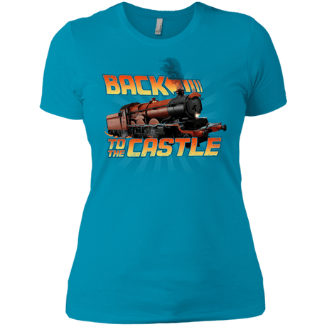 T-Shirts Turquoise / X-Small Back to the Castle Women's Premium T-Shirt