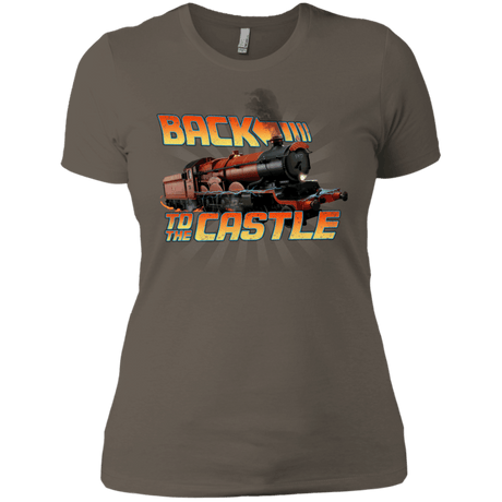 T-Shirts Warm Grey / X-Small Back to the Castle Women's Premium T-Shirt