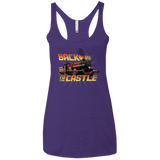 T-Shirts Purple / X-Small Back to the Castle Women's Triblend Racerback Tank