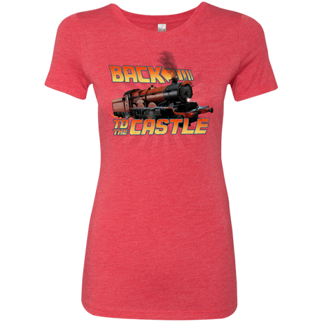 T-Shirts Vintage Red / Small Back to the Castle Women's Triblend T-Shirt