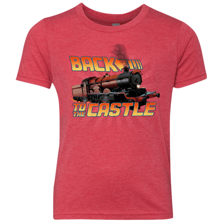 T-Shirts Vintage Red / YXS Back to the Castle Youth Triblend T-Shirt