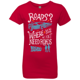 T-Shirts Red / YXS Back to the Future Girls Premium T-Shirt