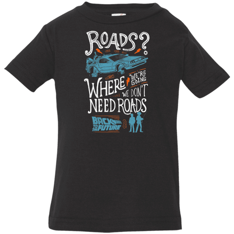 T-Shirts Black / 6 Months Back to the Future Infant Premium T-Shirt