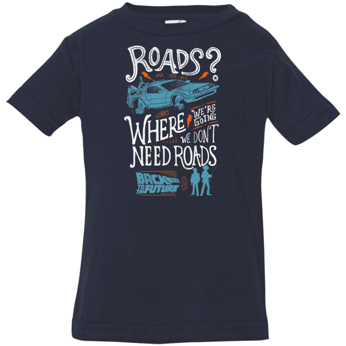 T-Shirts Navy / 6 Months Back to the Future Infant Premium T-Shirt