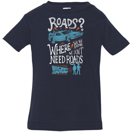 T-Shirts Navy / 6 Months Back to the Future Infant Premium T-Shirt