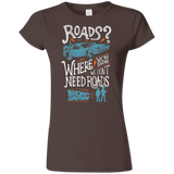 T-Shirts Dark Chocolate / S Back to the Future Junior Slimmer-Fit T-Shirt